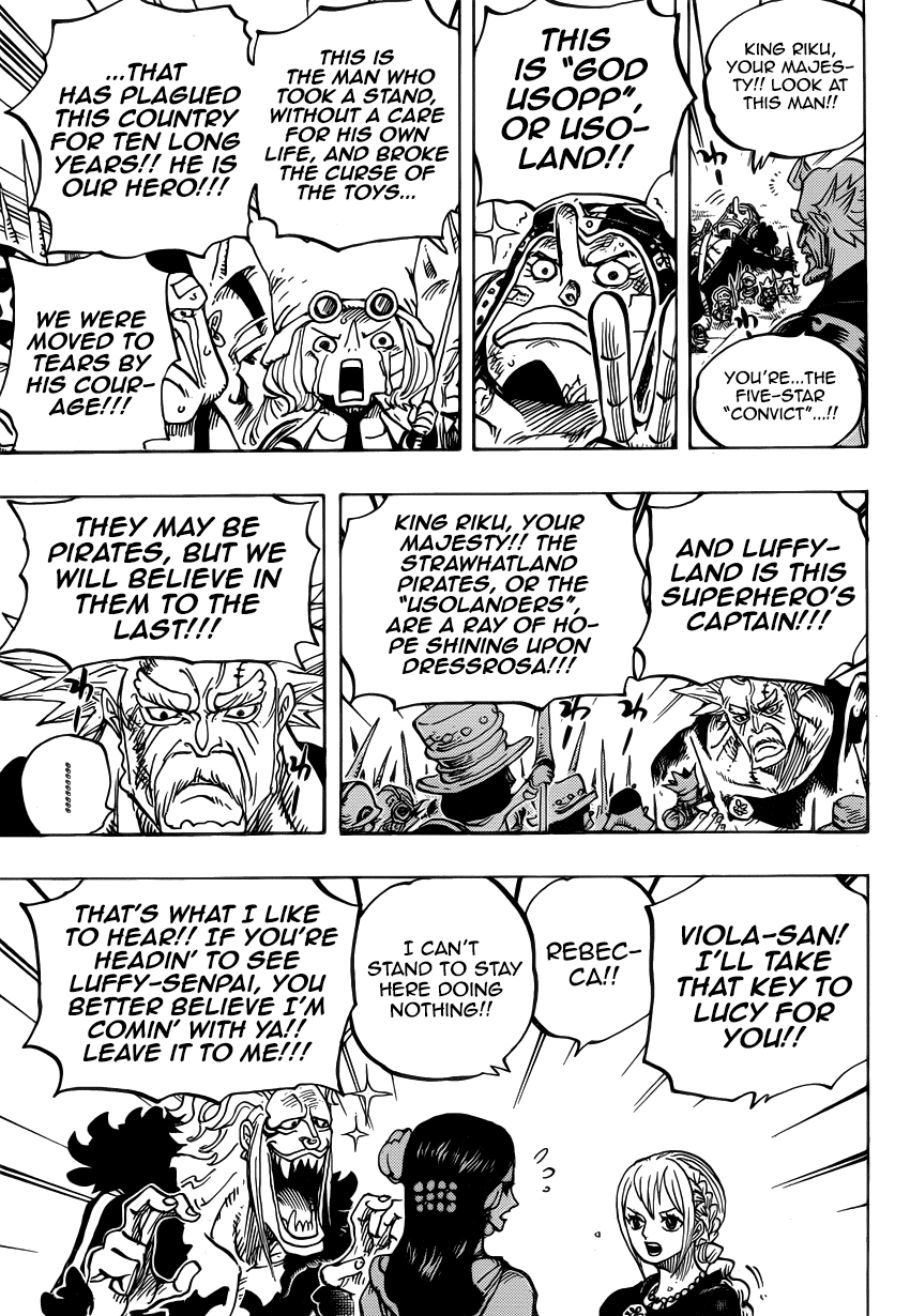 One Piece, Chapter 750 image 11